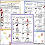 Free Rabbit Rule Words for Teaching VCCV Syllable Division - Empire ...