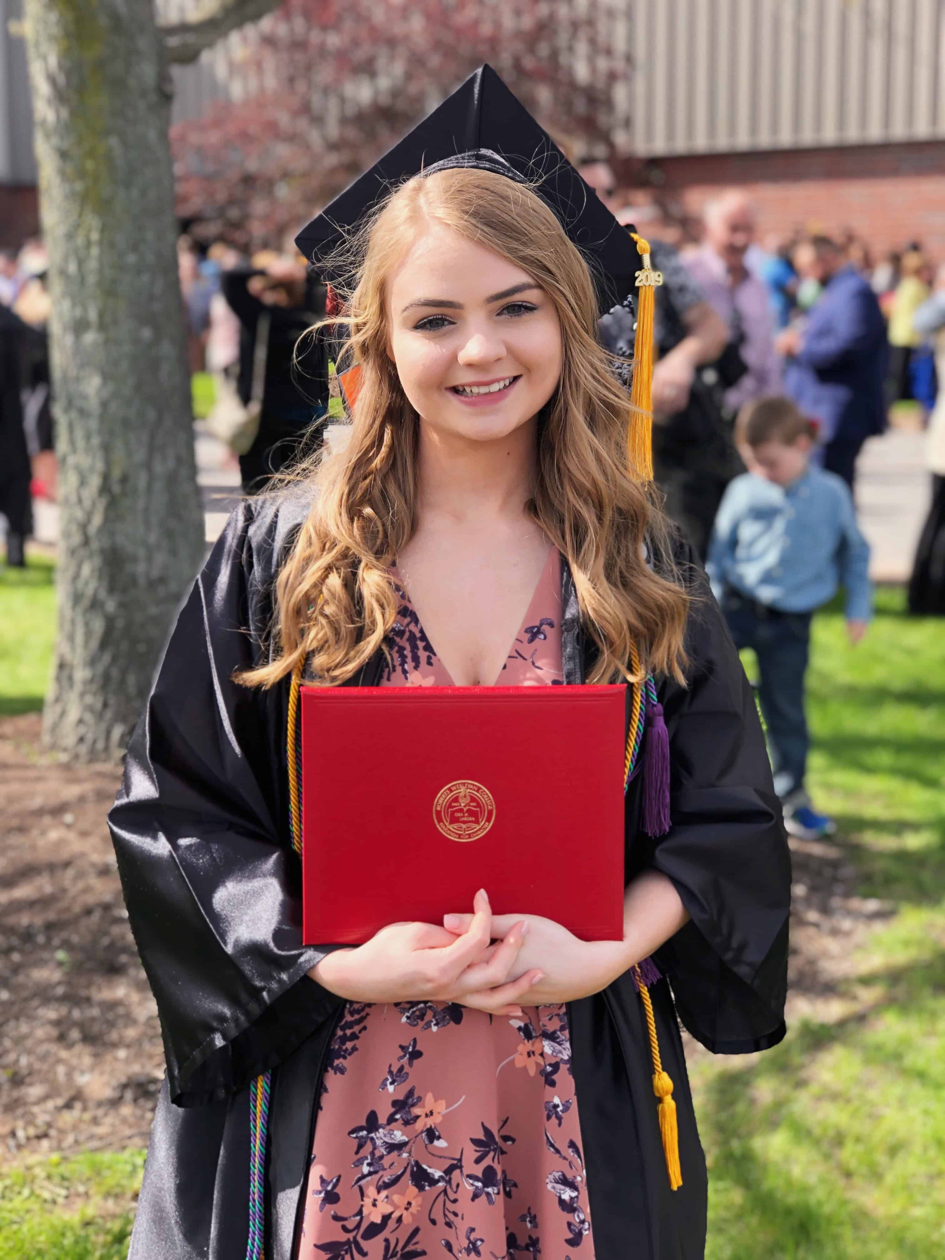 Emma Barnett, bachelor's degree in childhood and special education